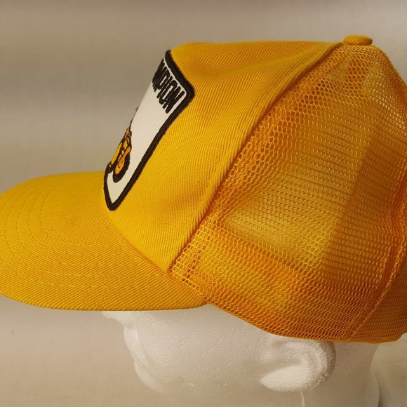 CHAMPION Cap Trucker Hat Snapback Baseball Vintage - Picture 4 of 8